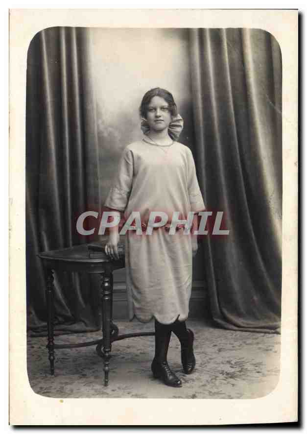 CARTE PHOTO Femme 