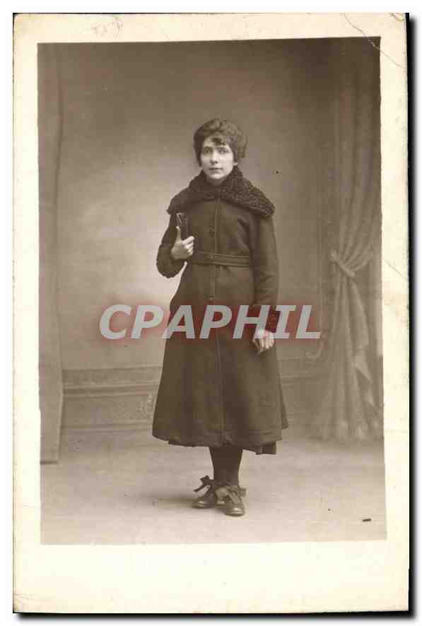 CARTE PHOTO  Femme