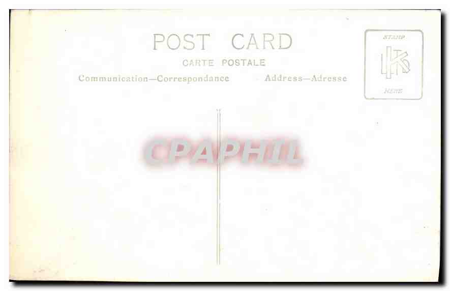 CARTE PHOTO Cloitre — Rückseite