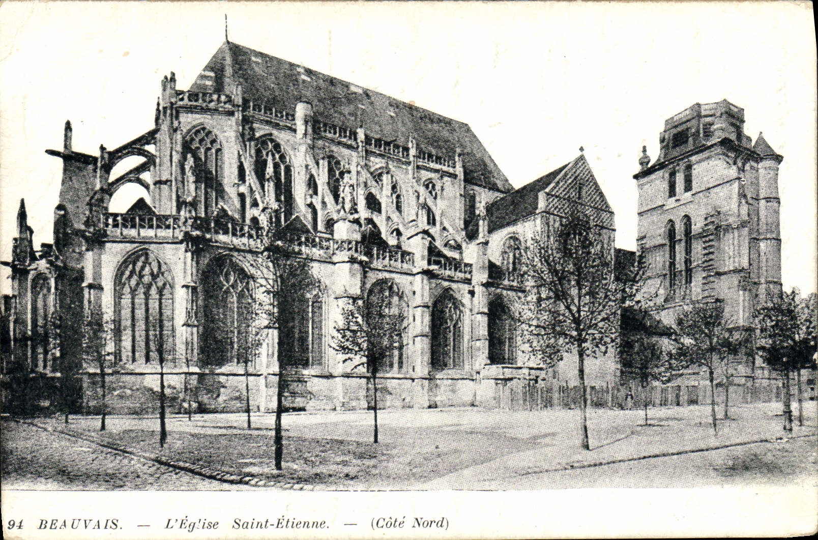 Beauvais — Kirche Saint-Etienne — (Nordseite)