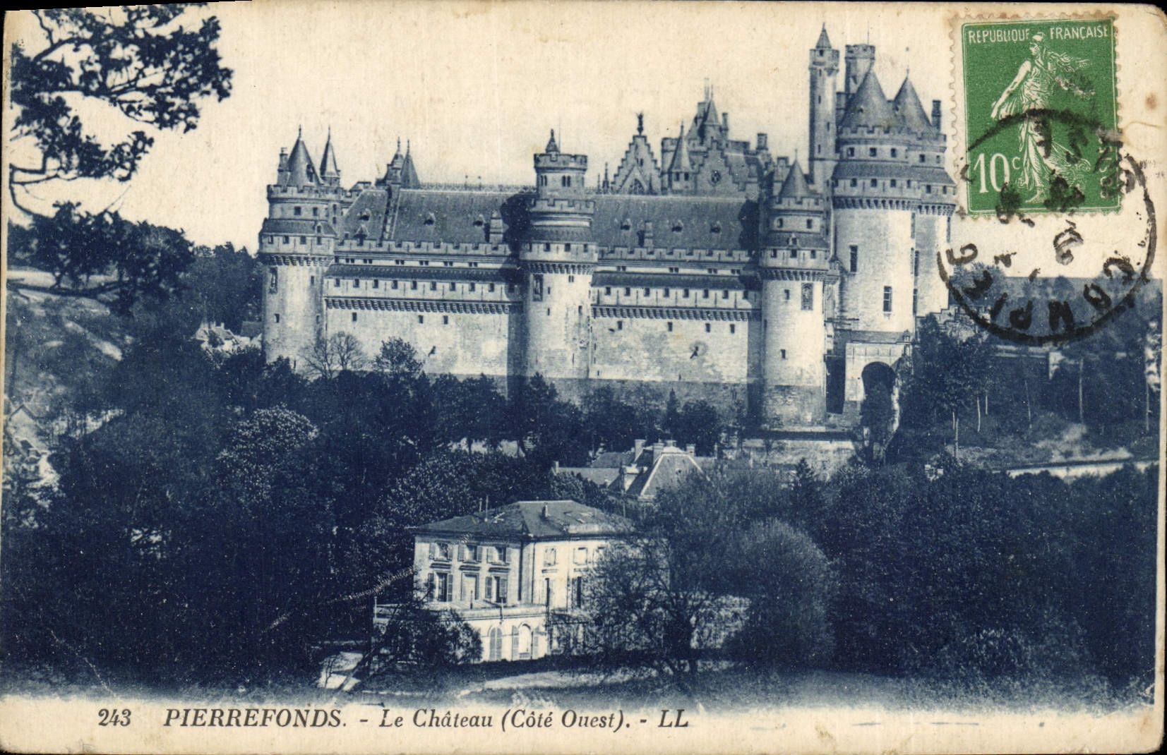 Pierrefonds - Le Château (Côté Ouest) - LL
