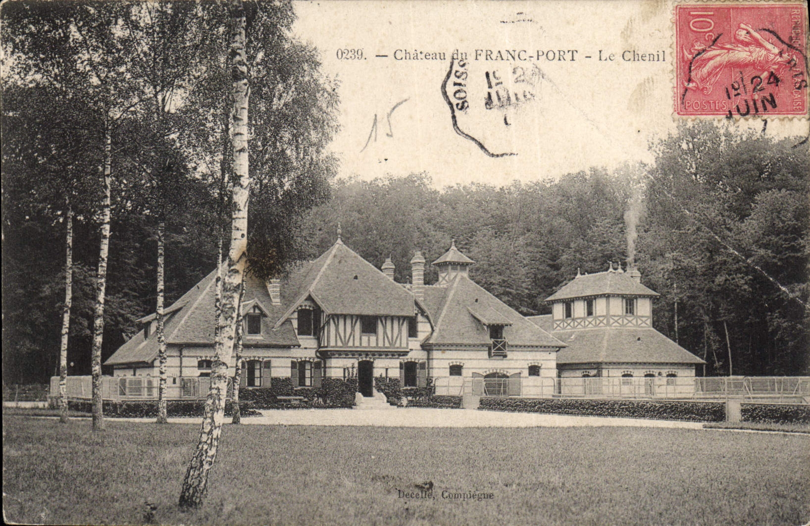 Château du Franc-Port — Le Chenil — Decelle, Commiegne