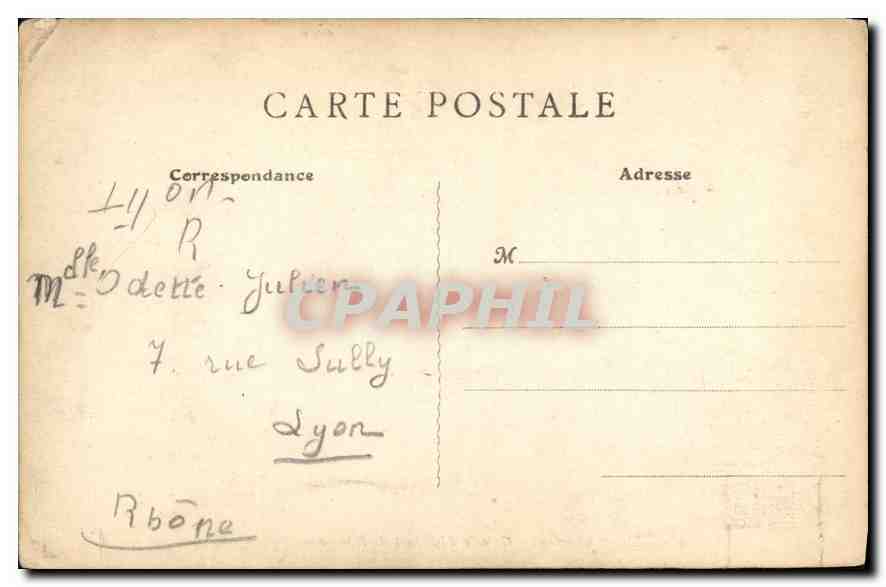 CPA Lyon Ancien Galerie Philibert de l'Orme Une des plus grandes merveilles du Vieux Lyon Situee Mai — Verso
