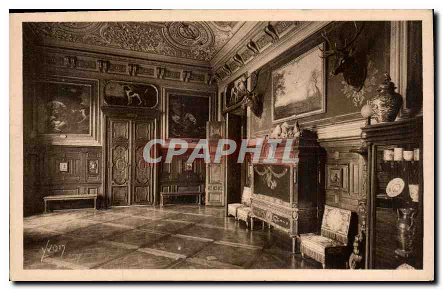 CPA La Douce France Chateau de Chantilly L'Antichambre 