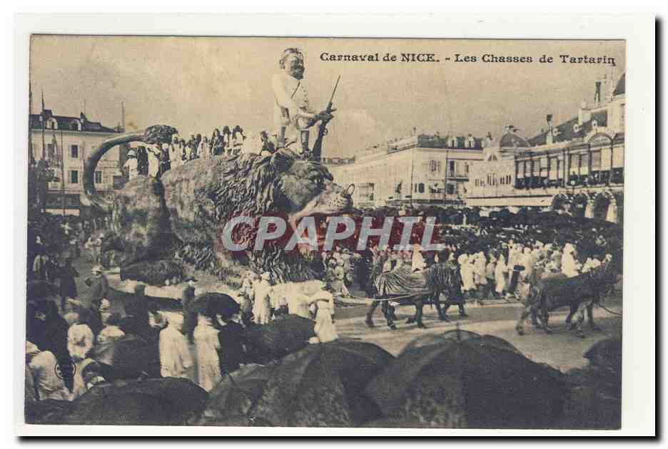 Carnaval de NICE - Les Chasses de Tartarin