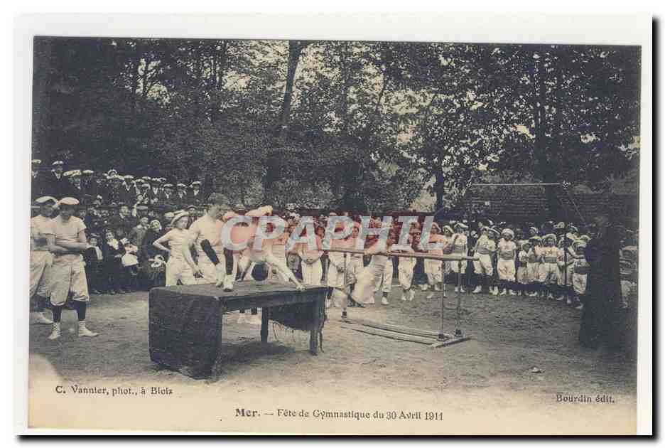 Fête de Gymnastique à Blois — C. Vannier, phot., à Blois — Bourdin édit.