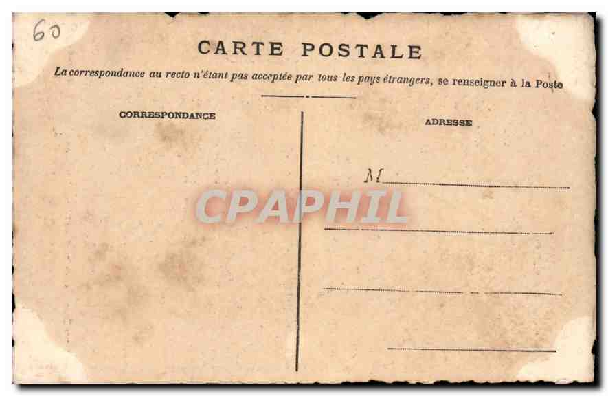 Vieux Beauvais — Ste Angadrème, Patronne de la ville de Beauvais — P.B. — Reverso