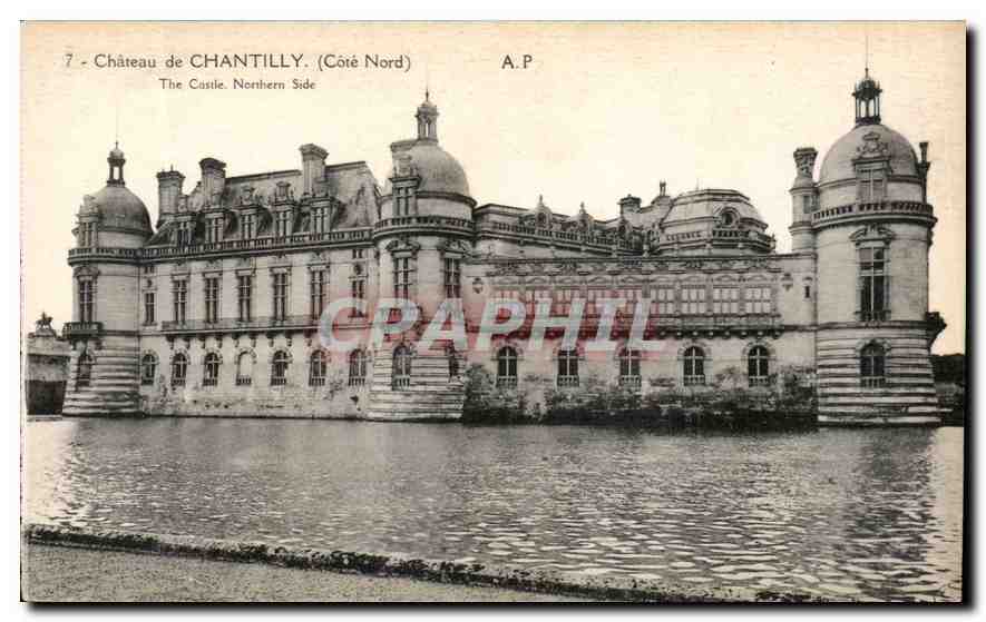 CPA Chateau de Chantilly  Cote Nord 