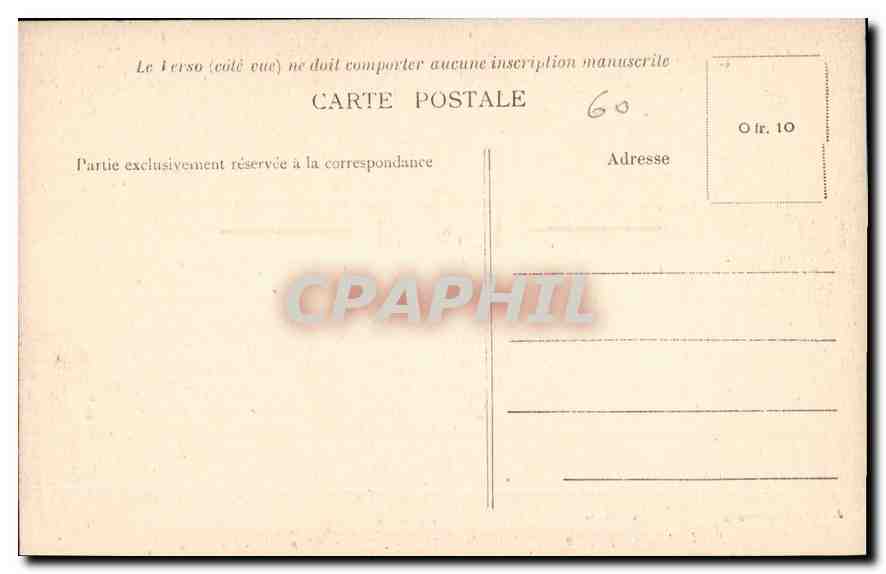 CPA Foret de Compiegne Clairiere de la Victoire 11 Novembre 1918 La Dalle  — Rückseite