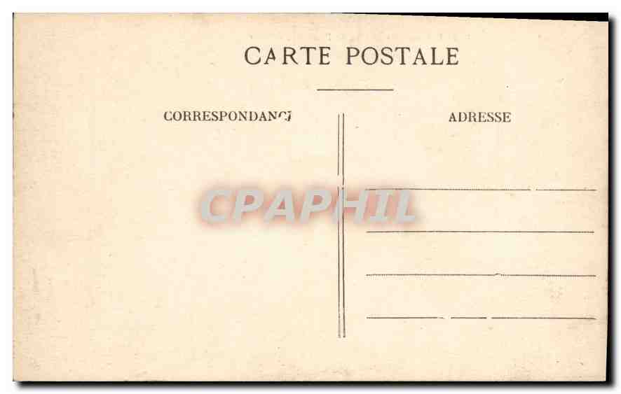 CPA Lyon Place Bellecour et Coteau de Fourviere  — Verso