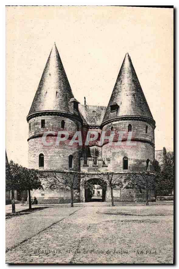 Beaulvais — Porte du Palais de Justice — NB Phot