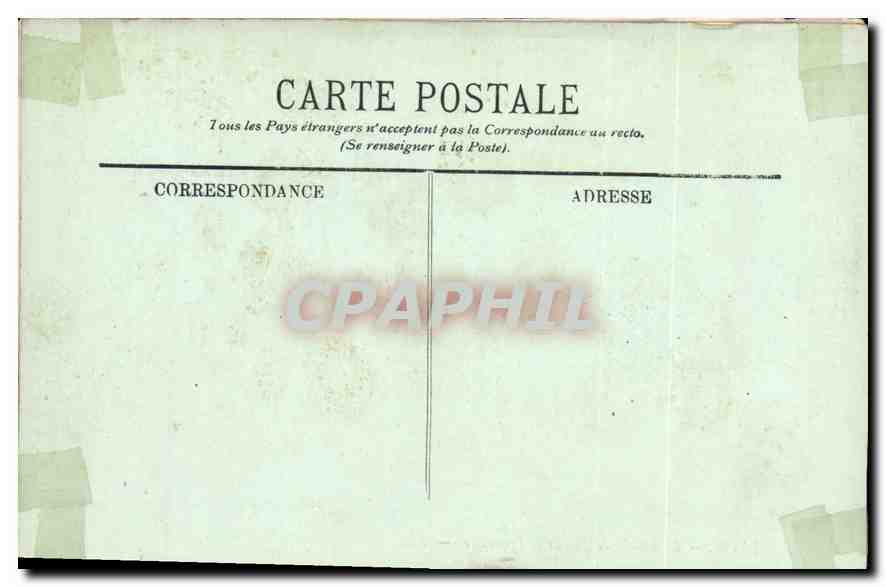 CPA Lyon Le Palais de Justice et Fourviere  — Verso