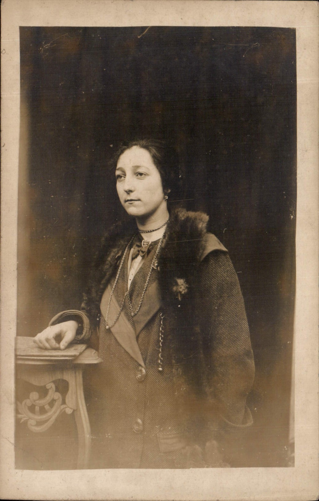 CARTE PHOTO Femme