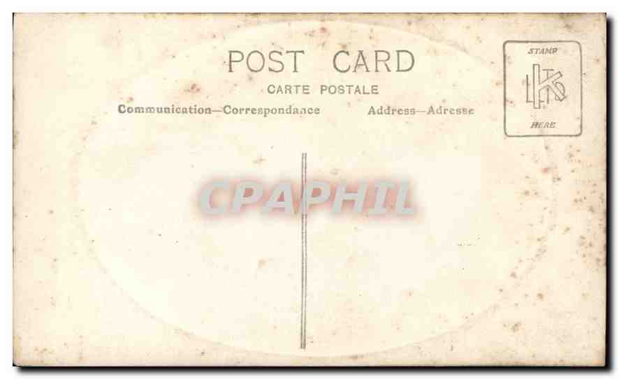 CARTE PHOTO Femme — Back