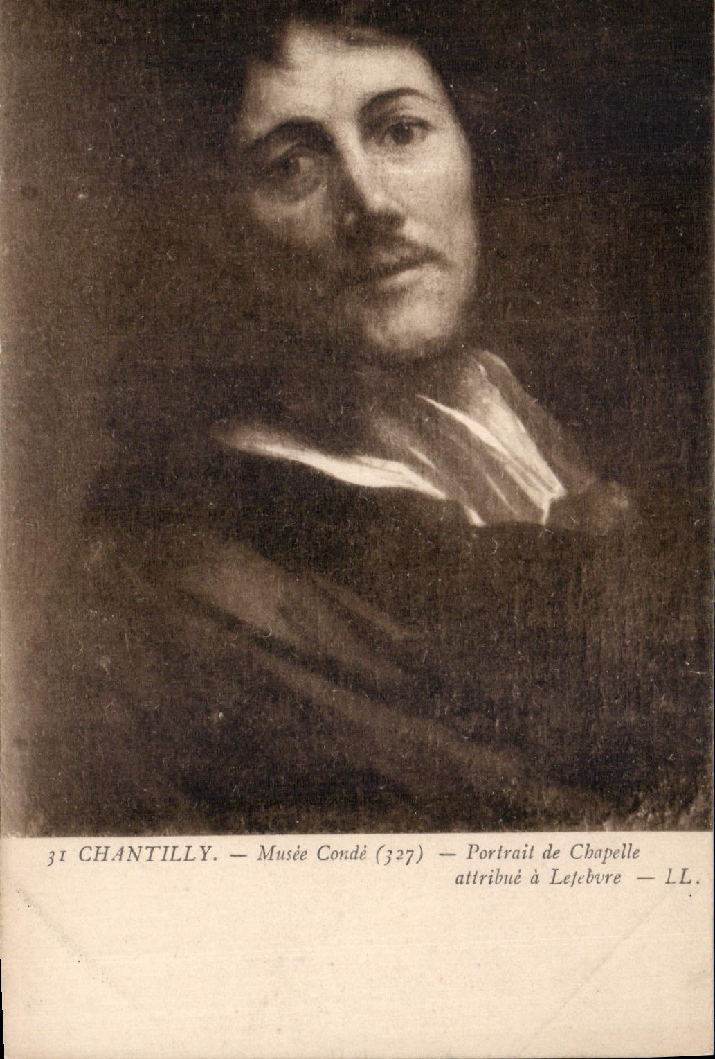 Chantilly — Portrait de Chapelle attribué à Lejeube — LL.