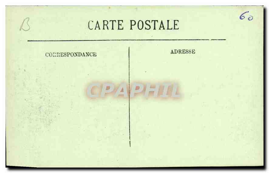 CPA Chantilly Vue generale prise de la Route des Lions  — Rückseite