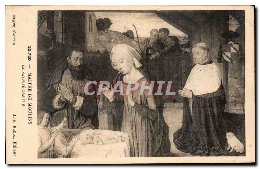La Nativité — Maître de Moulins — J.-E. Ballot, Éditeur