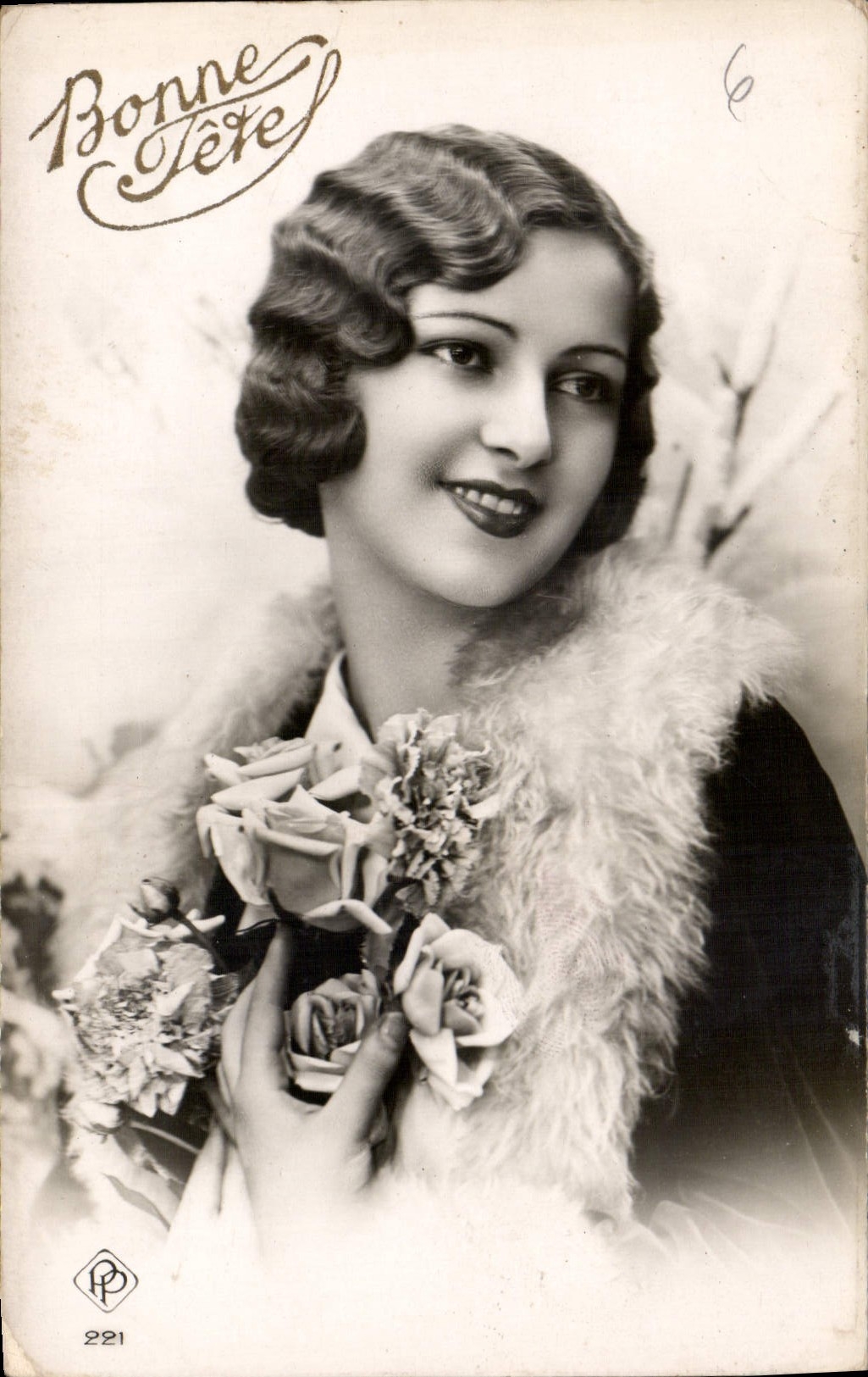 CPA Bonne Fete Femme