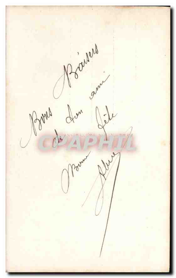 CPA Homme Cigarette Tabac — Verso