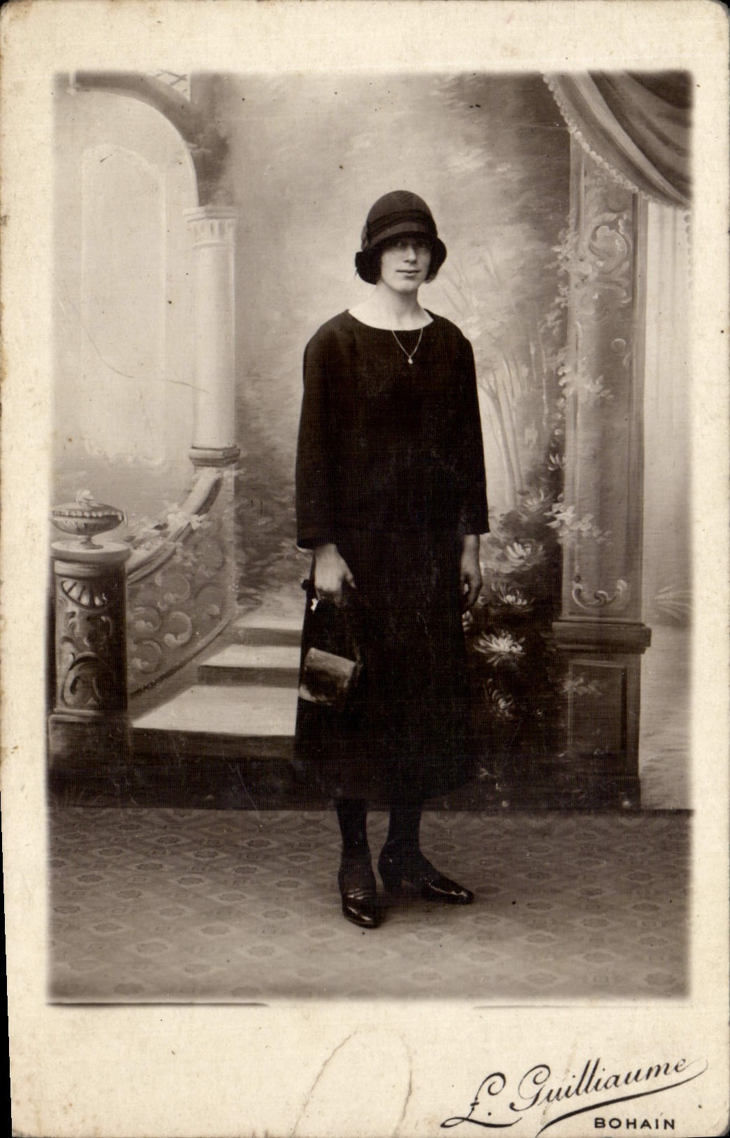 CARTE PHOTO Femme