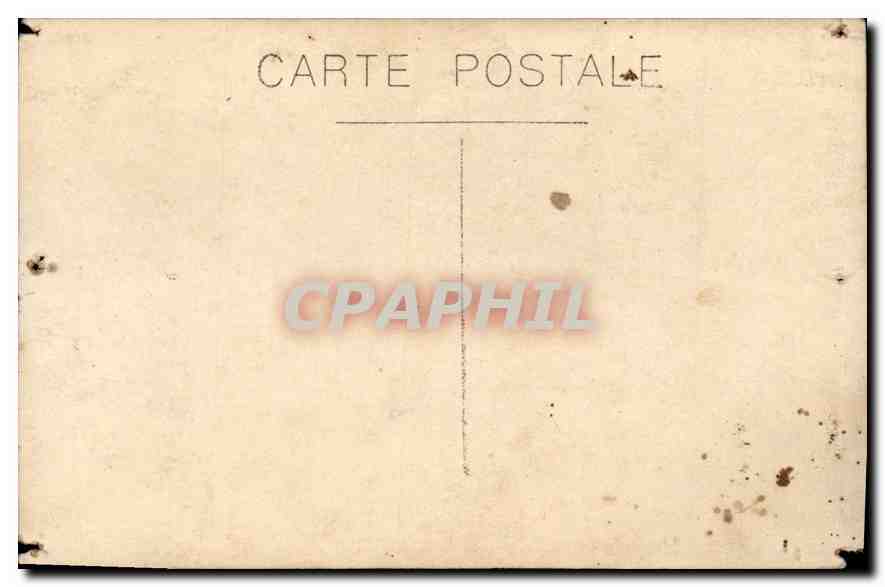 CARTE PHOTO Femme — Verso