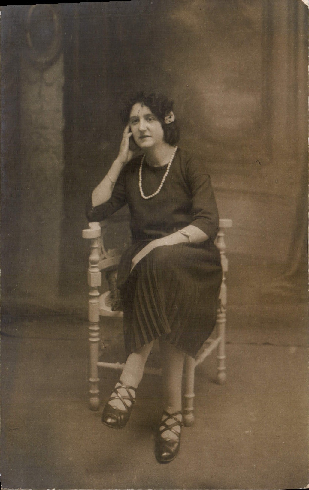 CARTE PHOTO Femme