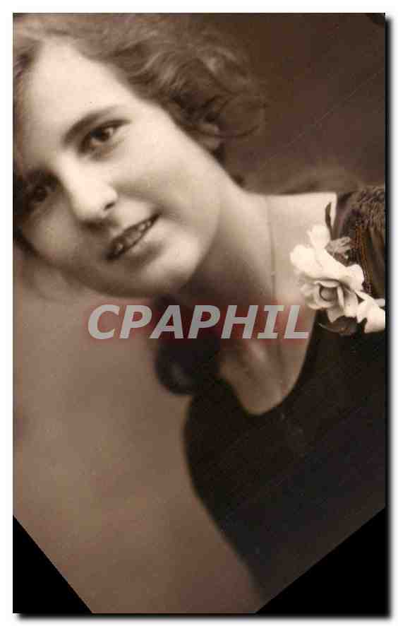 CARTE PHOTO Femme