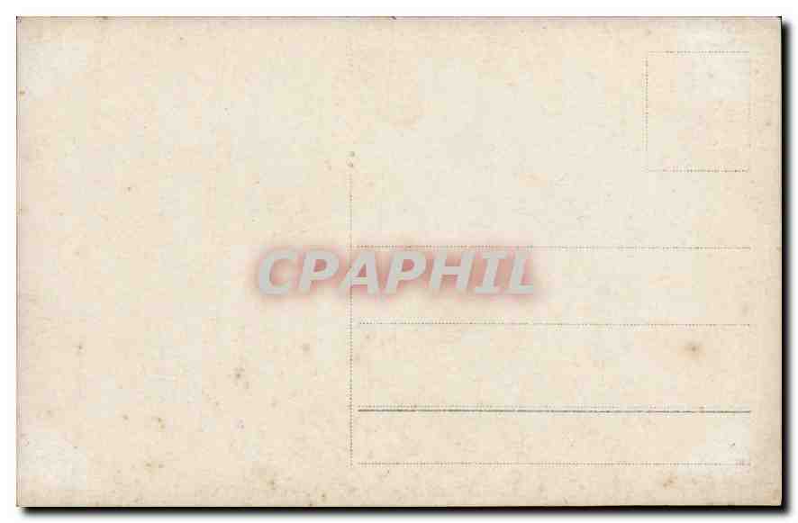 CARTE PHOTO Femme Enfants — Verso