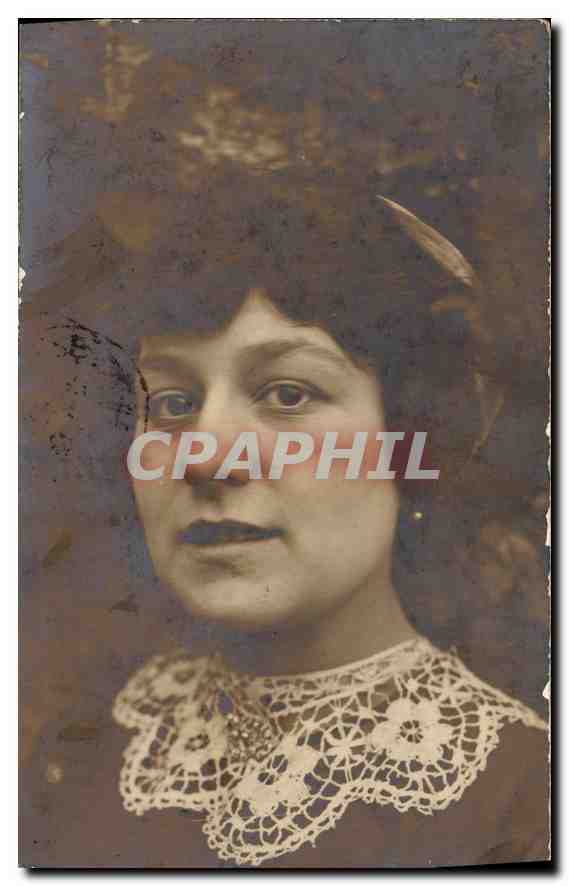 CARTE PHOTO Femme