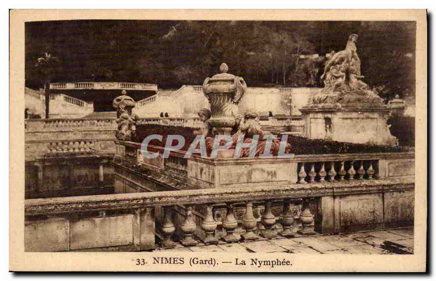 NIMES (Gard) — La Nympheée — A. Beaupère, Nîmes
