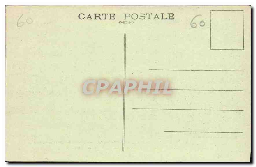 CPA Foret de Compiegne Vue generale de la Clairiere ou fut signe l'Armistice du 11 Novembre 1918  — Rückseite