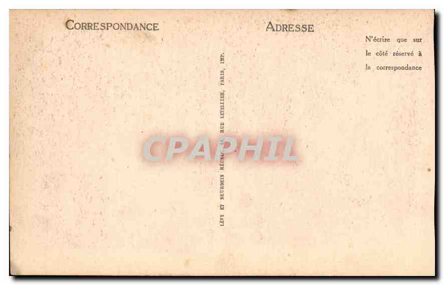 CPA Chateau de Compiegne Cabinet de Travail de Napoleon Bibliotheque — Verso