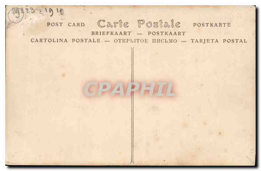 CPA Saint Thegonnec Finistere Le Calvaire cote est  — Rückseite
