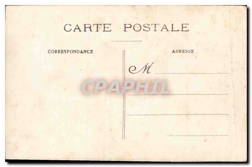 CARTE PHOTO Femme Enfants Bebes — Rückseite