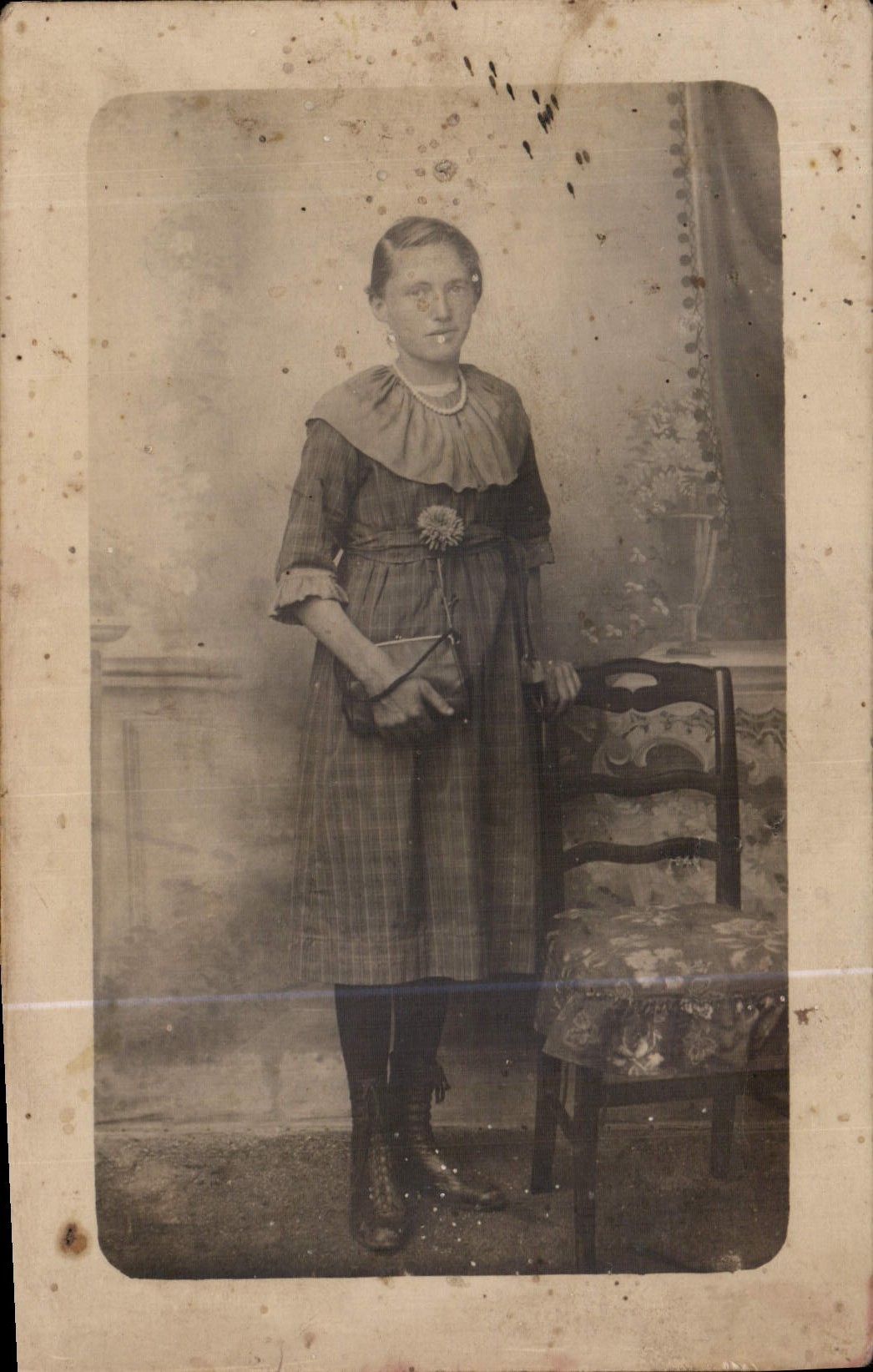 CARTE PHOTO Femme