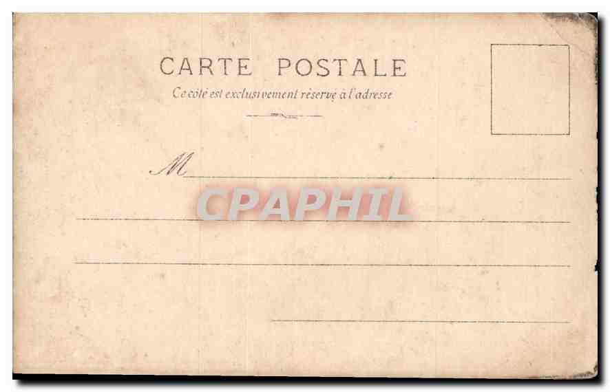 CARTE PHOTO Femme Enfant Bebe — Rückseite