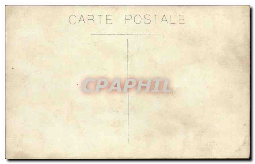CARTE PHOTO Enfant Communiante — Verso