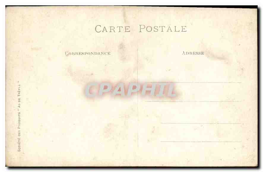 CARTE PHOTO Femme  — Back