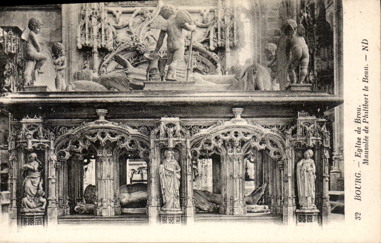 Bourg - Kirche von Brou - Mausoleum von Philibert le Beau