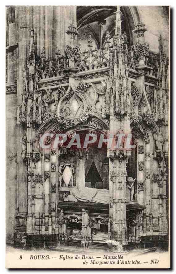 Bourg — Église de Brou — Mausolée de Marguerite d'Autriche