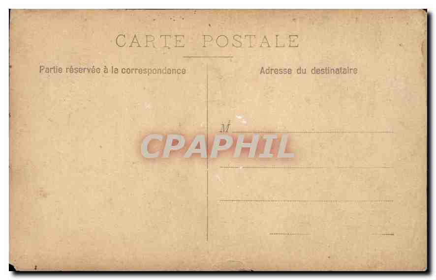 CARTE PHOTO Femme  — Rückseite