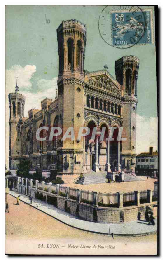 CPA Lyon Notre Dame de Fourviere 