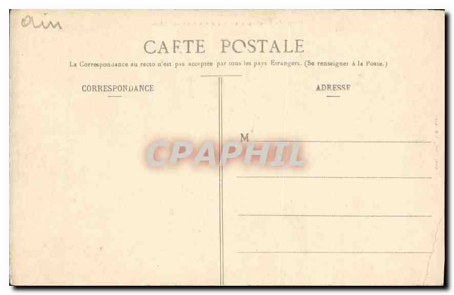 CPA Corps du Bienheureux Cure d'Ars dans sa Chasse  — Rückseite