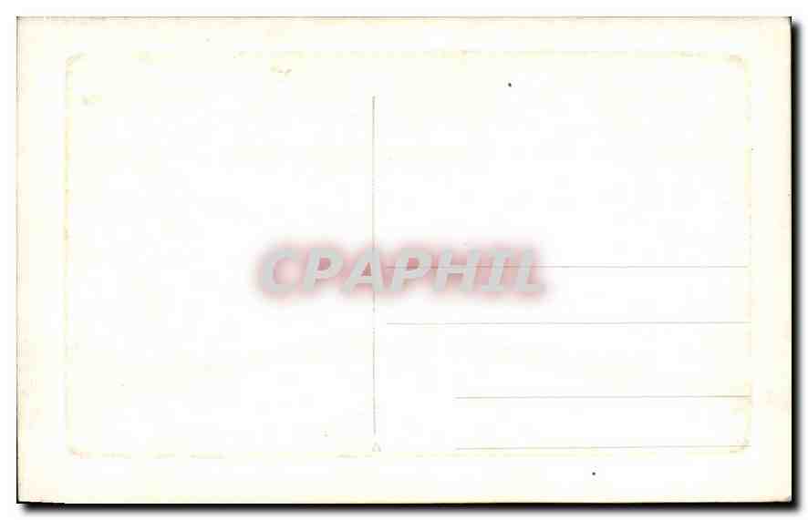 CARTE PHOTO Enfant Communiant — Verso