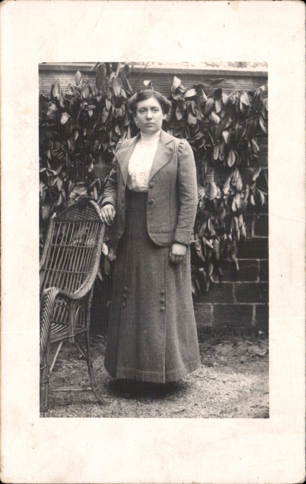 CARTE PHOTO Femme