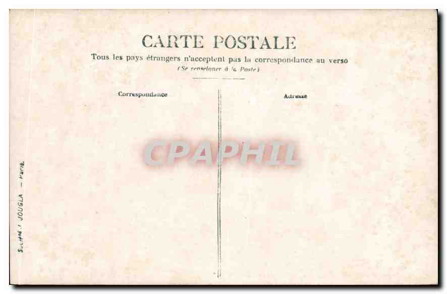 CARTE PHOTO Enfants — Verso