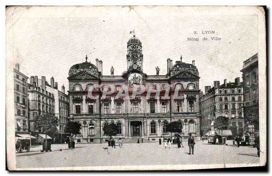 CPA Lyon Hotel de Ville 