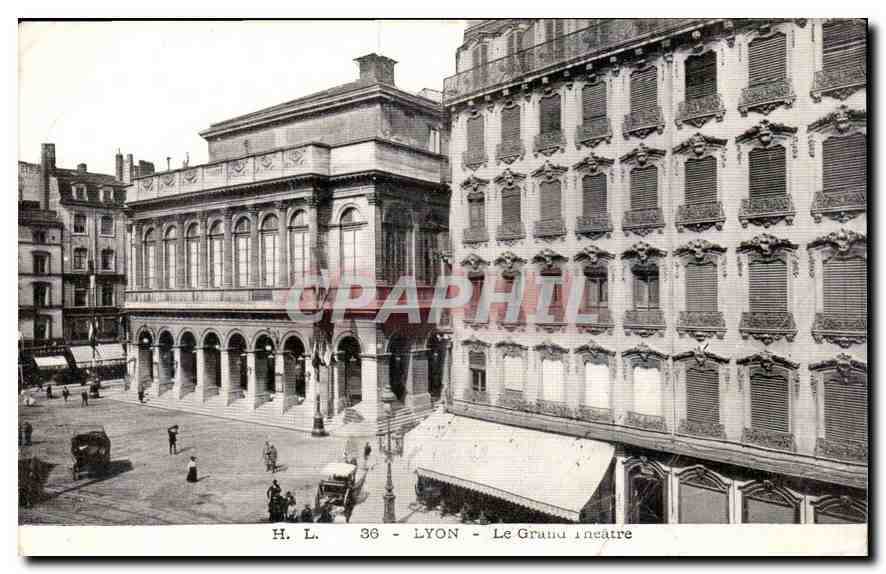 CPA Lyon Le Grand Theatre 