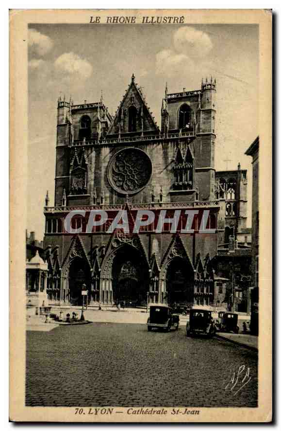 CPA Lyon Cathedrale St Jean 
