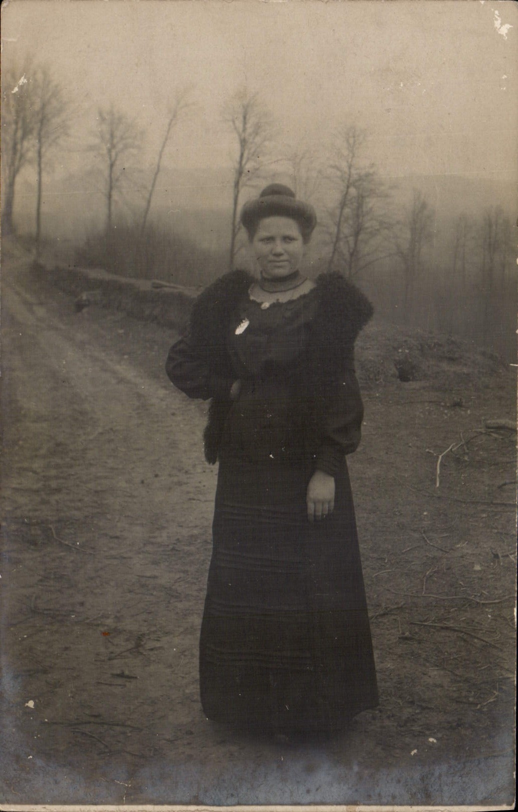 CARTE PHOTO Femme